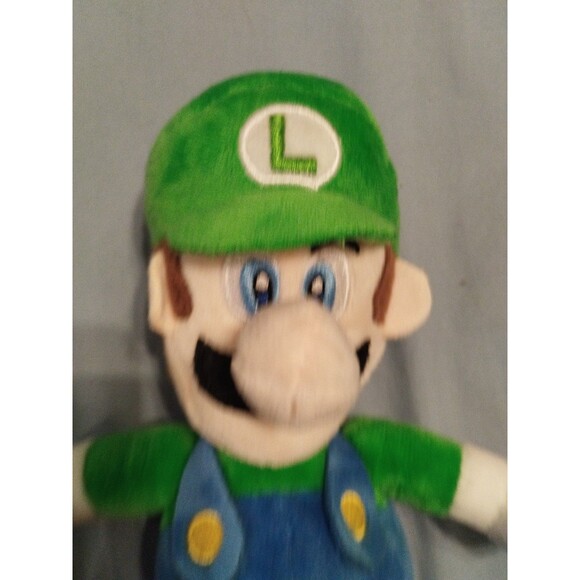 2023 Super Mario Bros. Luigi 10" Plush Stuffed Toy - Nintendo - Good Stuff - Picture 2 of 4